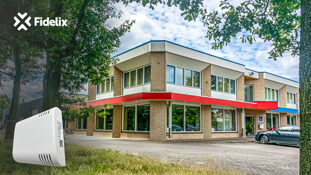 Fidelix Wireless Sensors and Building Management System Improve Energy Performance of Existing Buildings